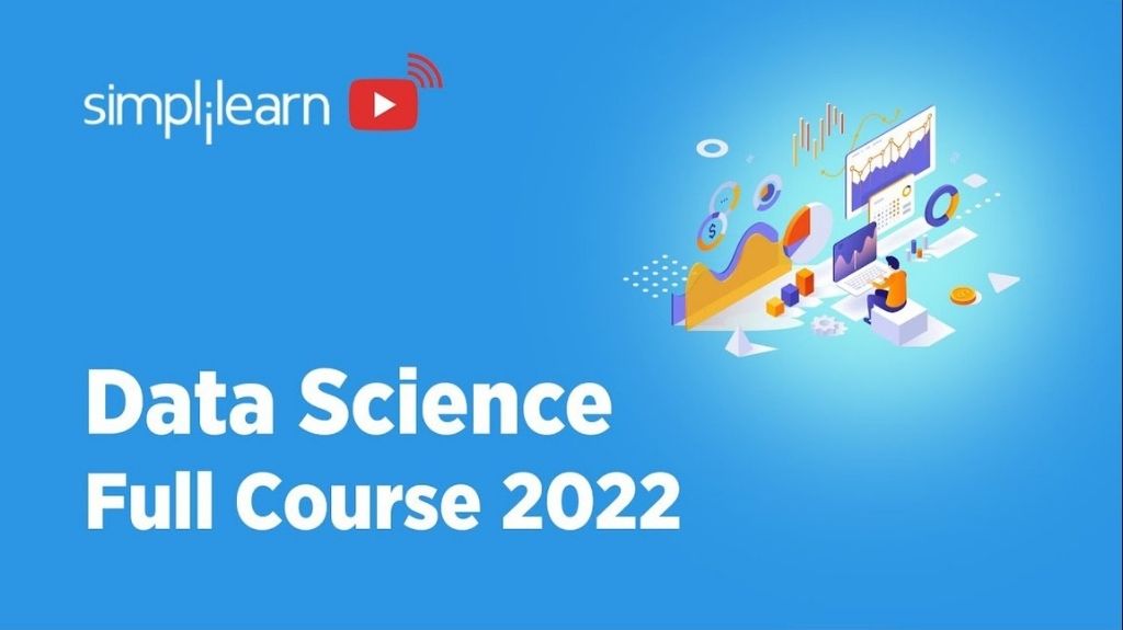 Data Science Full Training Course on YouTube by Simplilearn